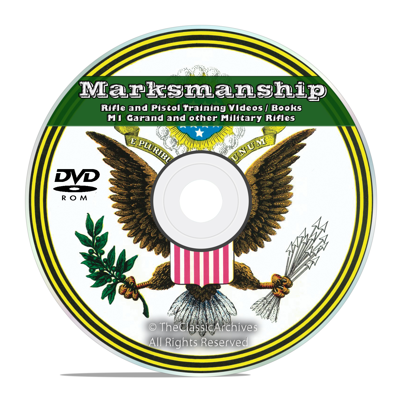 Rifle / Pistol Marksmanship, Vintage Manuals and Training Videos on DVD