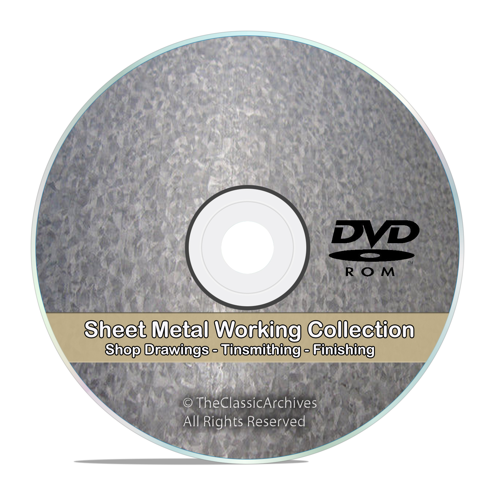 Sheet Metal Work Tinsmithing Pattern Drafting Cutting Shop Library DVD