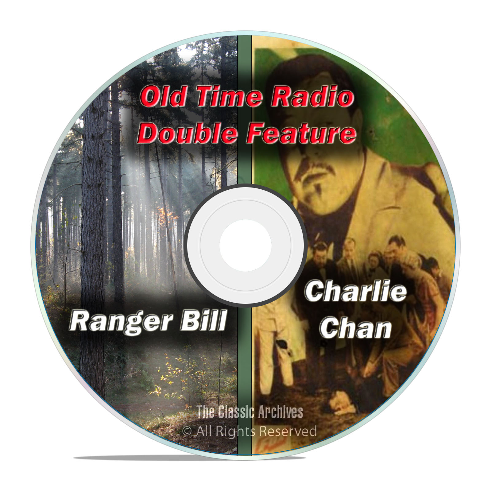 Charlie Chan, Ranger Bill, 365 ALL KNOWN SHOWS Old Time Radio, OTR, DVD - Click Image to Close