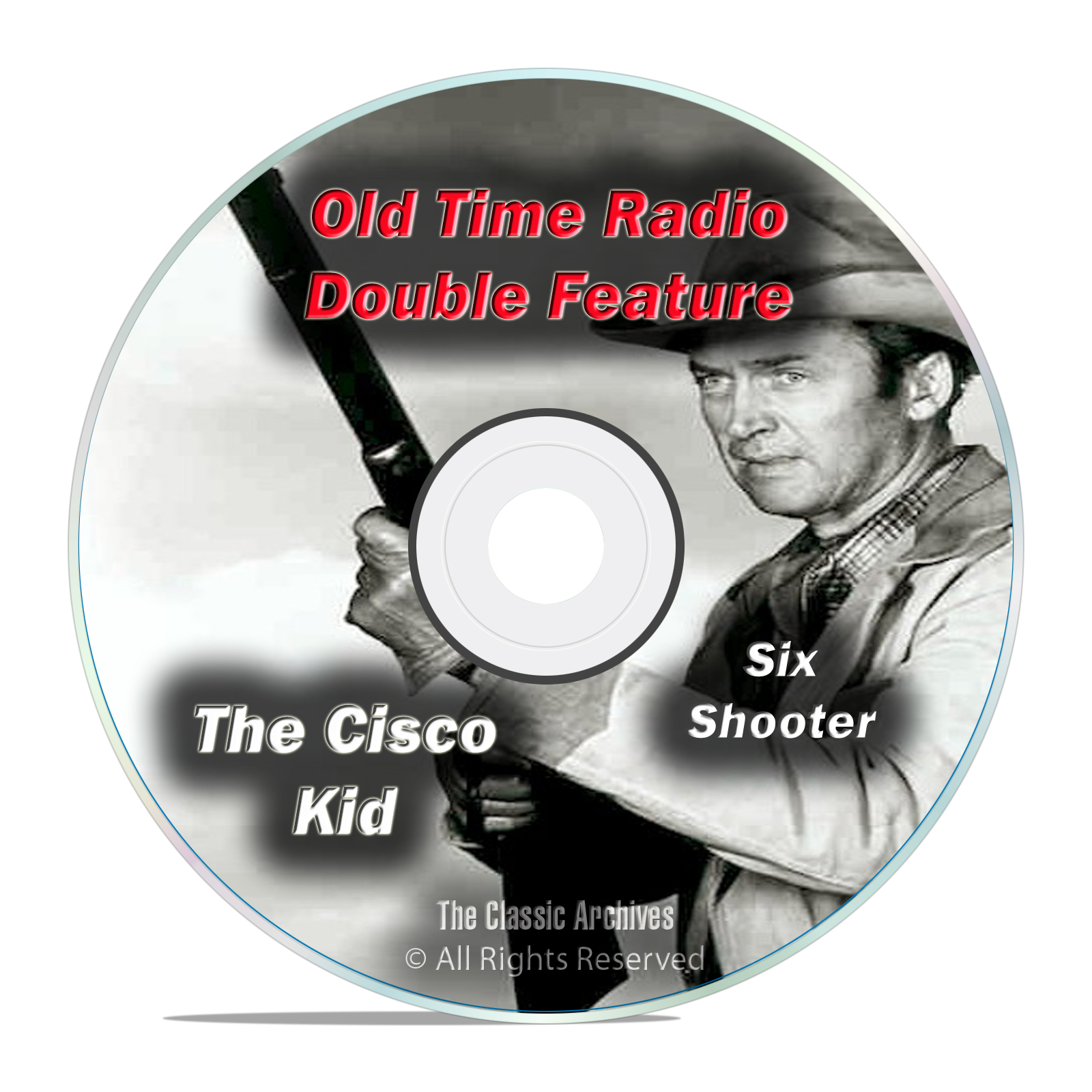 The Cisco Kid, Six Shooter All 474 Episodes Full Run Old Time Radio OTR DVD