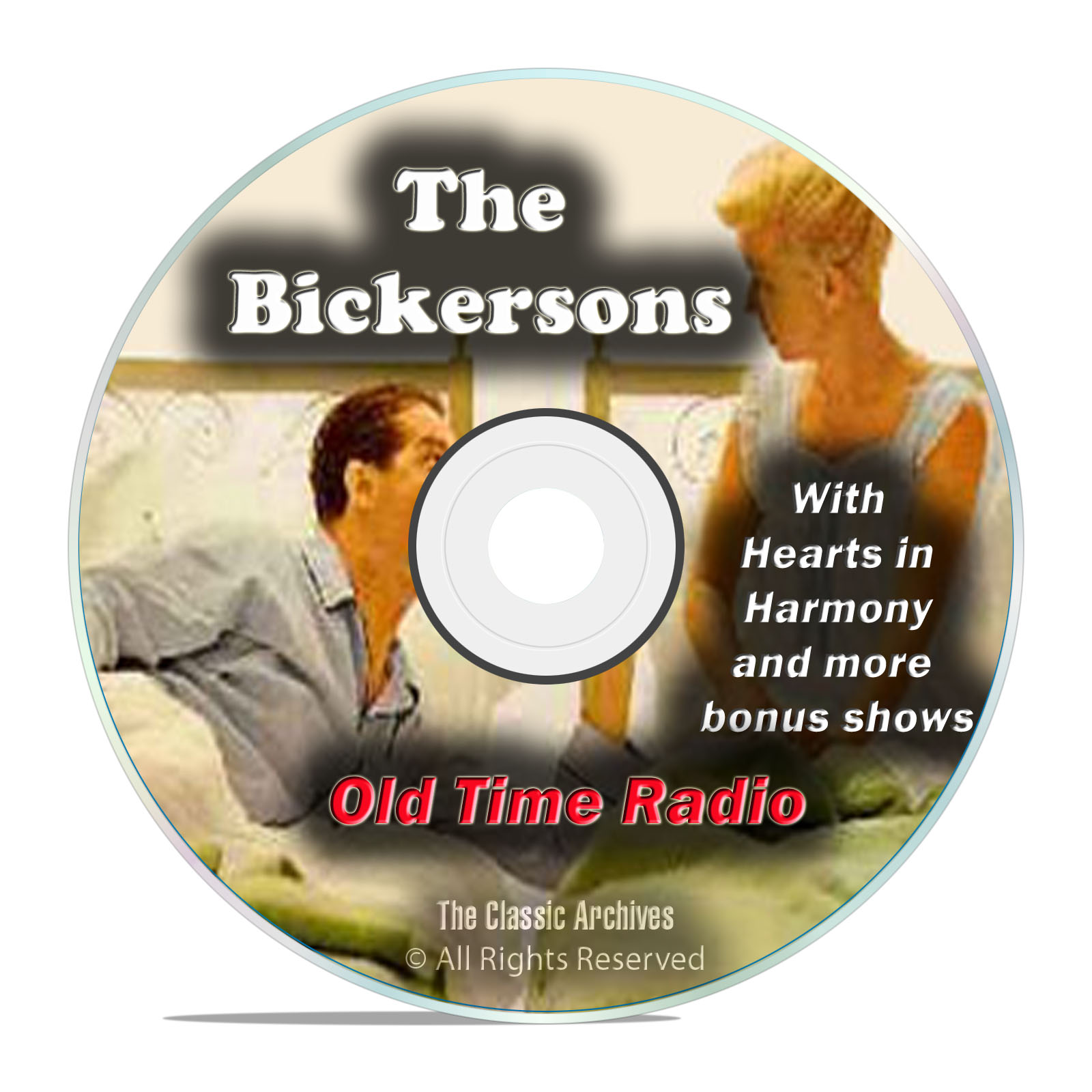 The Bickersons, 987 Episodes Old Time Radio Sitcom Comedy OTR DVD MP3