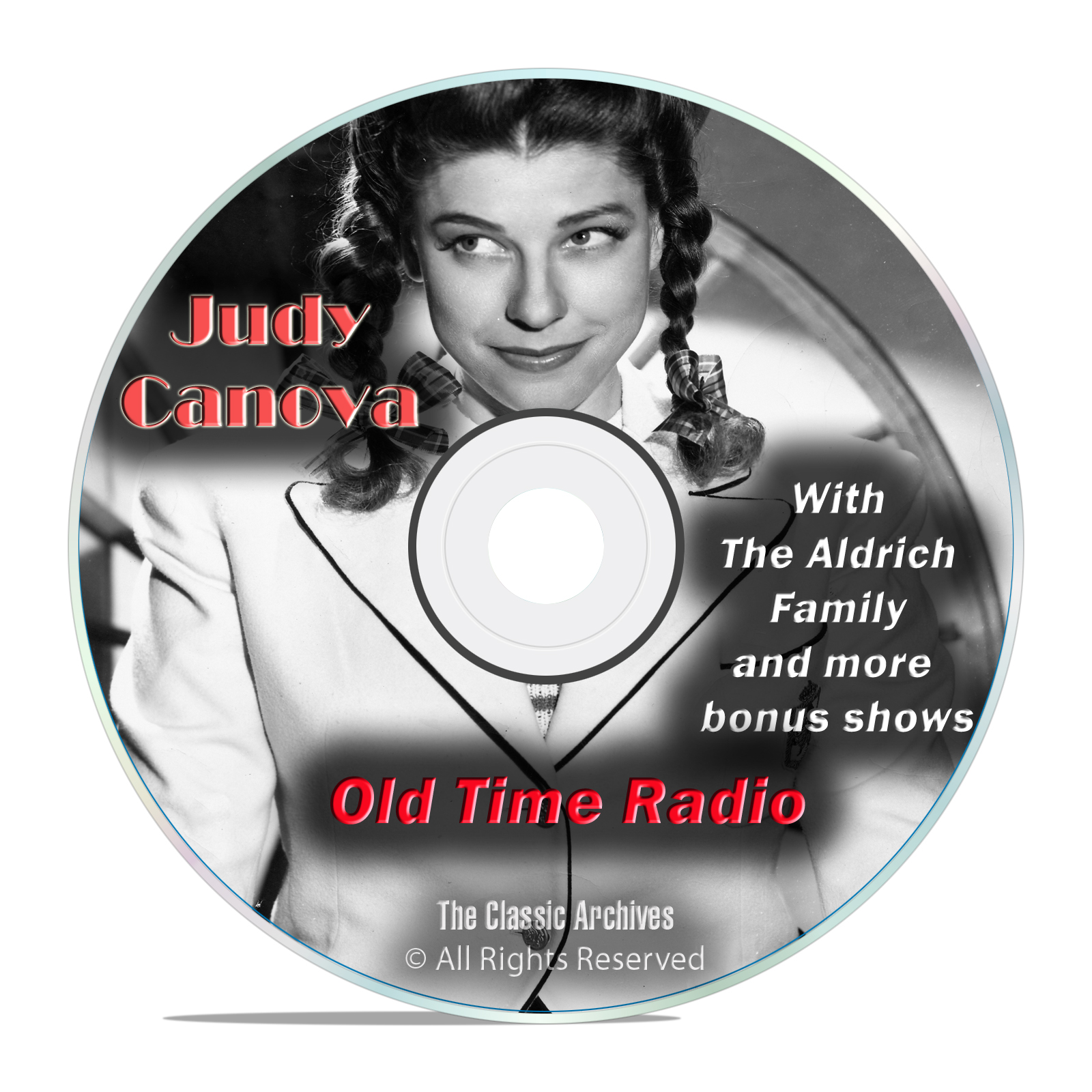 Judy Canova, Aldrich Family, 743 Family Sitcom Old Time Radio Shows, OTR
