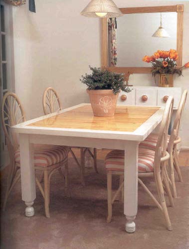 Dinner Table, Wood Furniture Plans, IMMEDIATE DOWNLOAD