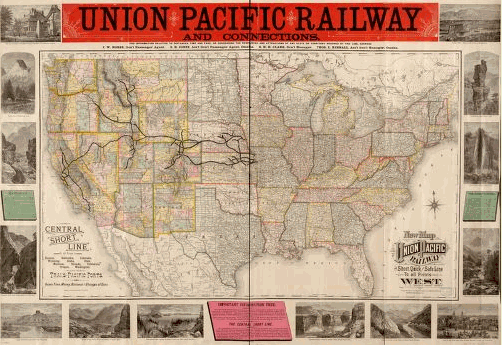 Railroad Maps Collection, Lines S-U on CD-ROM