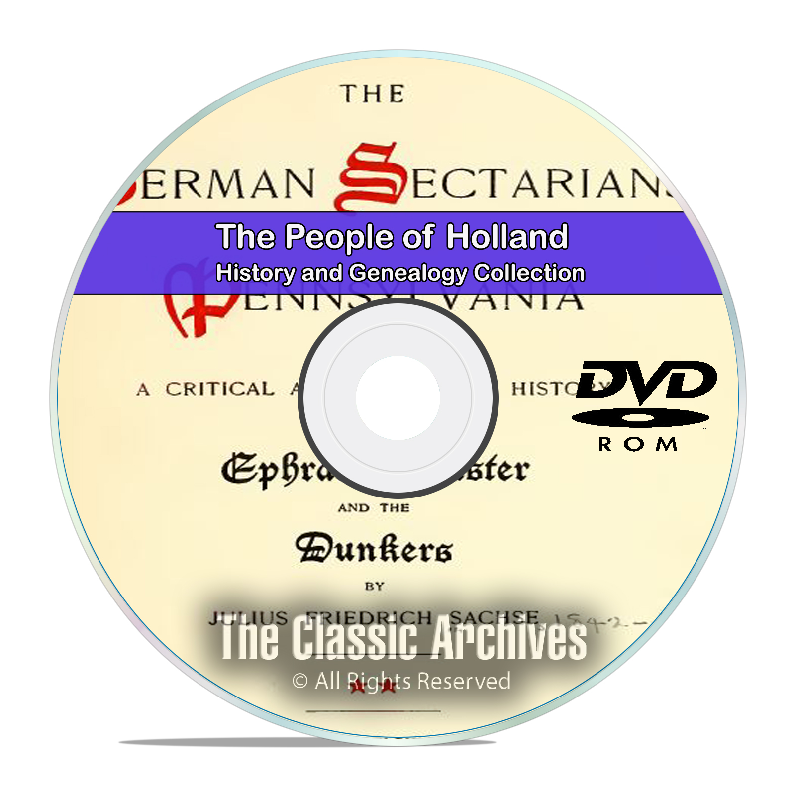 Holland People Cities Towns History and Genealogy 80 Books DVD