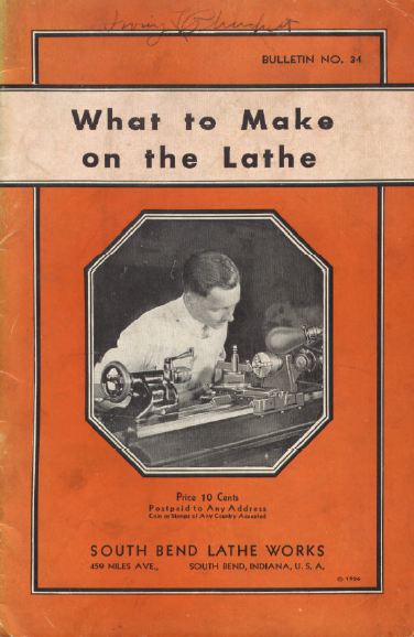South Bend Lathe #50 Instruction Manual – 9" Workshop Precision Lathes, 1939, Refurbished