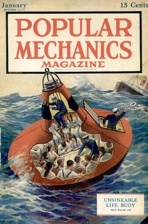 vintage popular mechanics magazine, volume 2 dvd, 1913