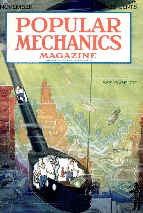 Vintage Popular Mechanics Magazine, Volume 5 DVD, 1929-1932, 37 issues