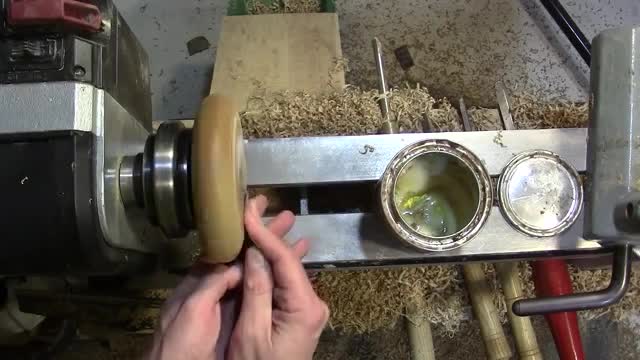 wood turning video snaps