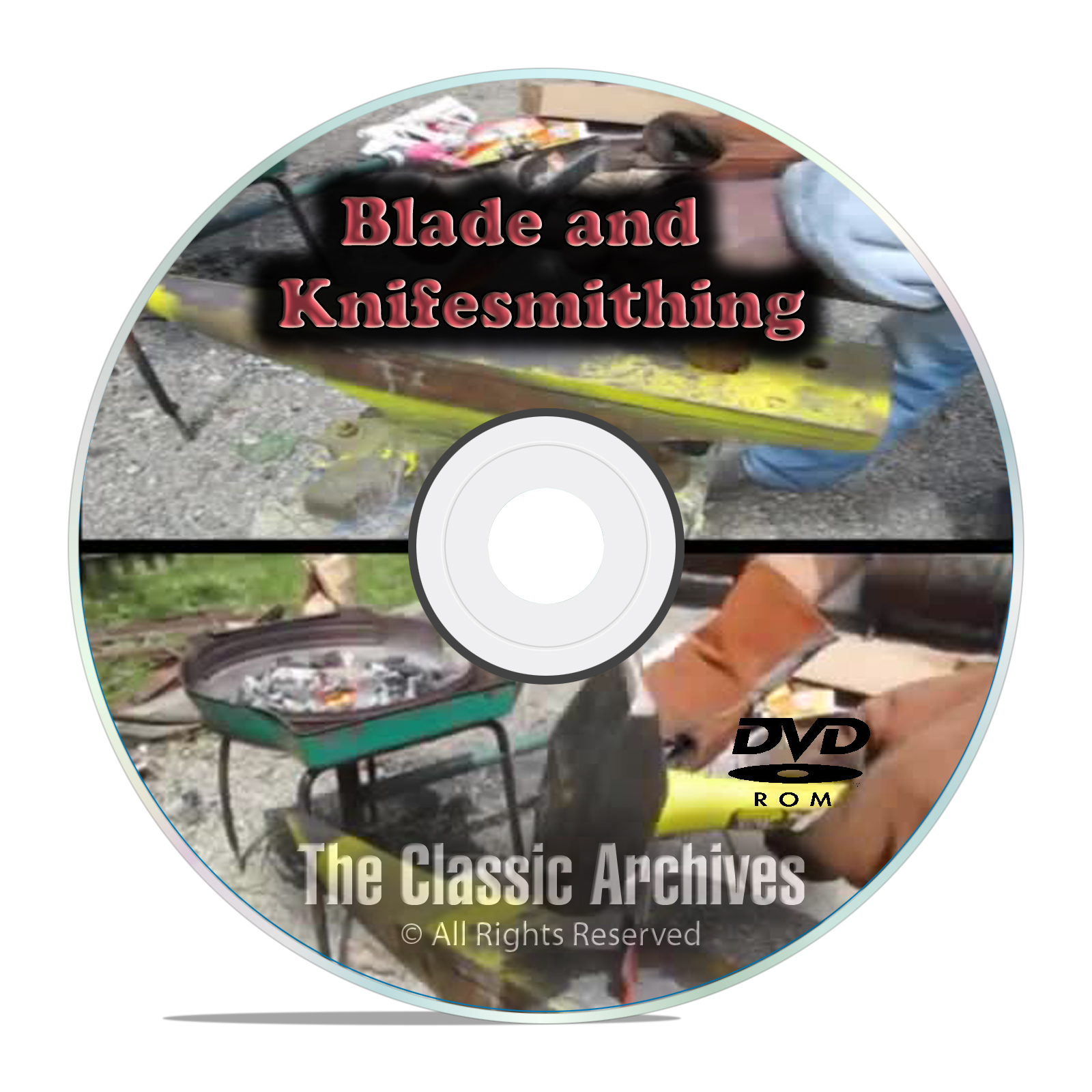 Bladesmithing Instructional Books, Learn Knife Making, 15 hrs Video MP4 DVD