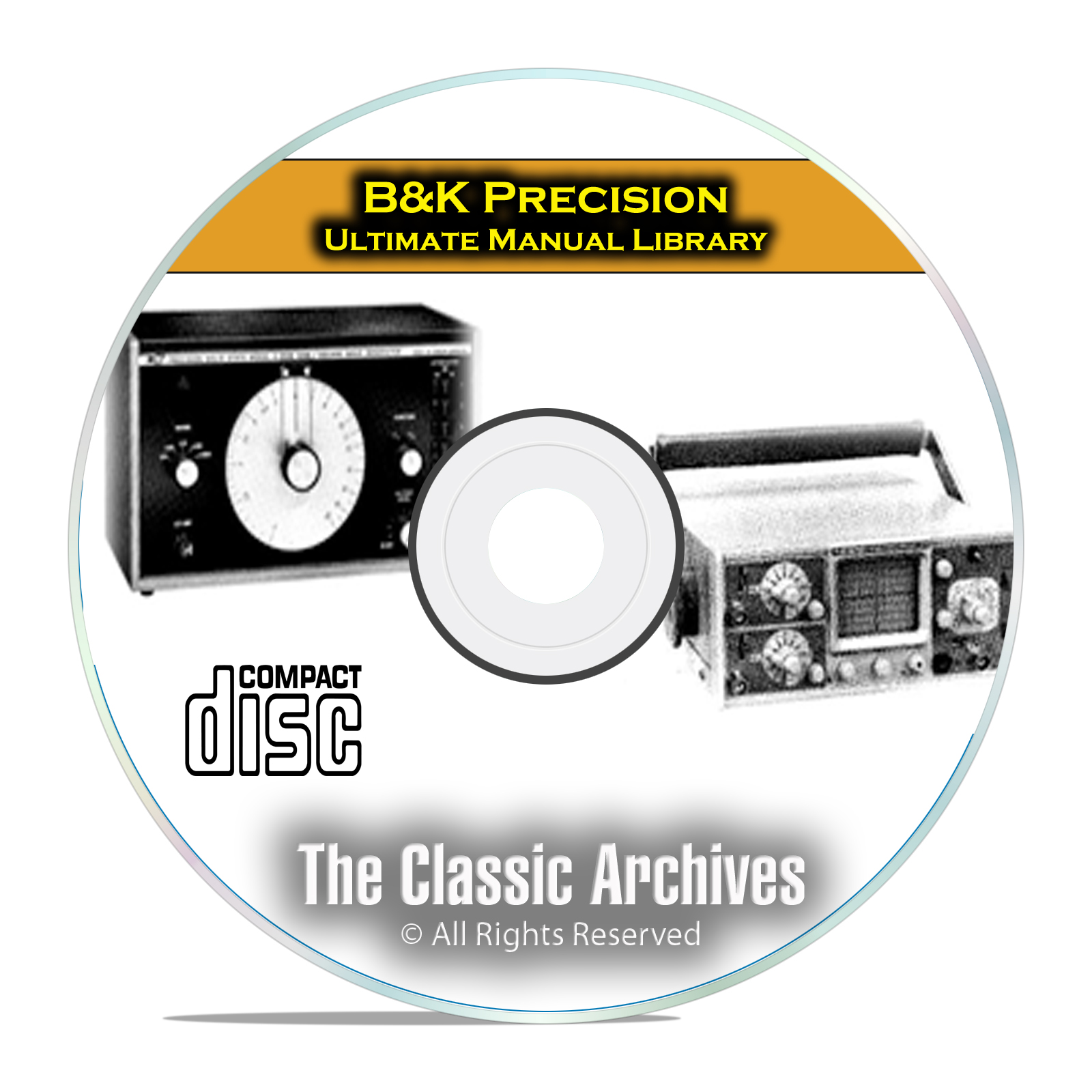 B&K Precision Instruction Manual Library, 411 Manuals on PDF CD