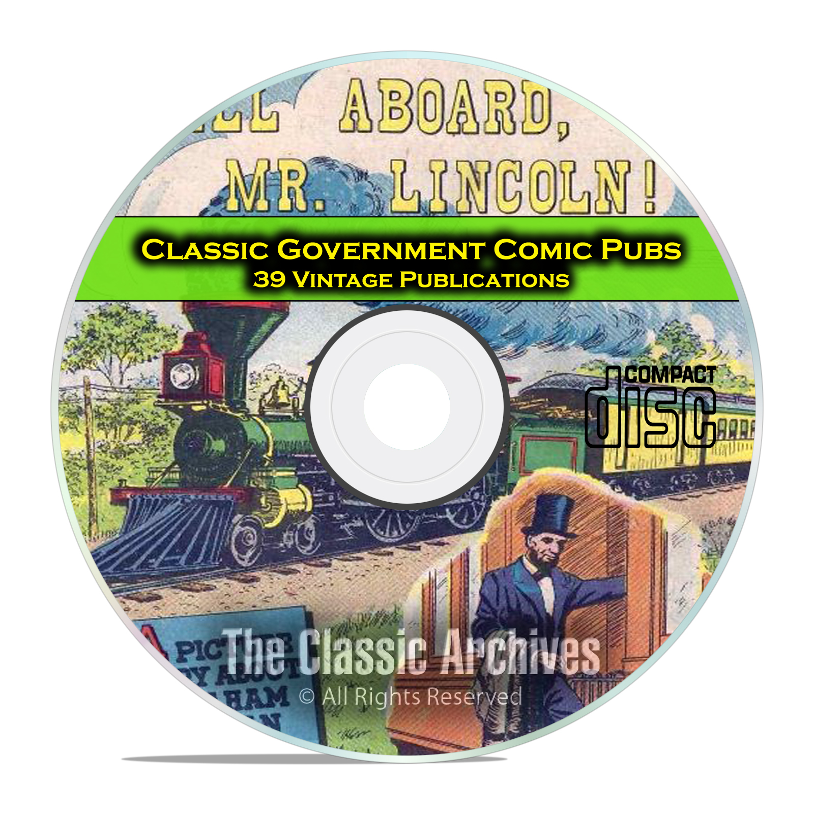 Classic Government Publications, Comics, 39 Issues Golden Age Comics CD - Click Image to Close