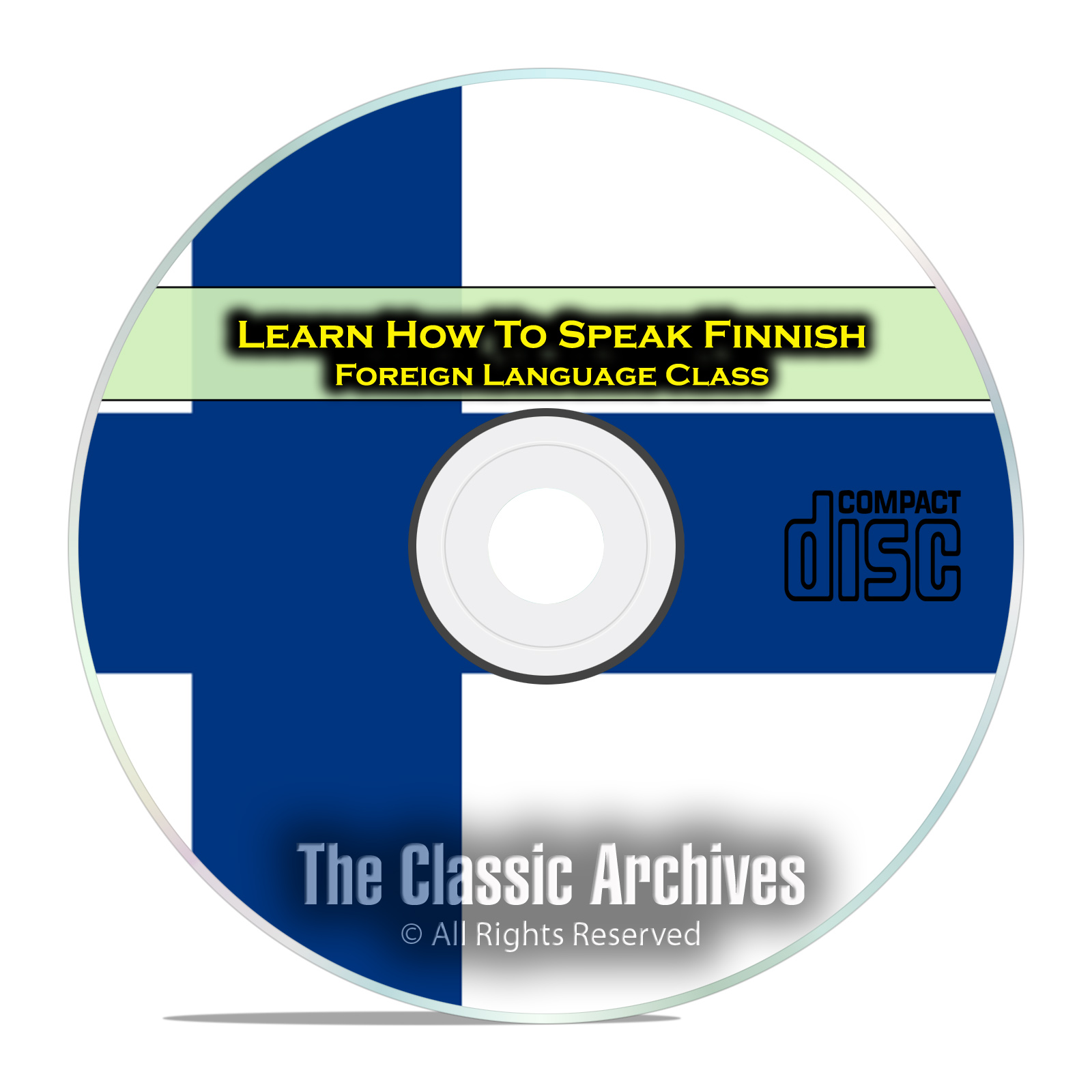 Learn How To Speak Finnish, Fast Easy Foreign Language Training Course, CD