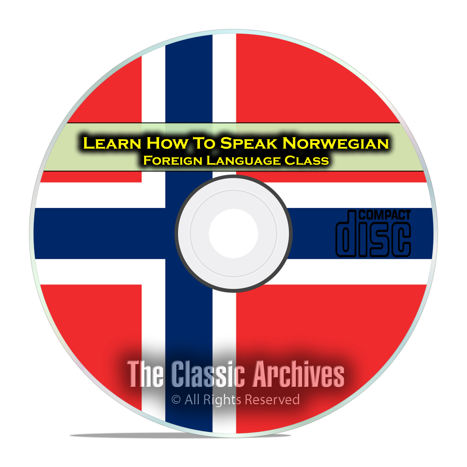 Learn How To Speak Norwegian, Fast Foreign Language Training Course, CD