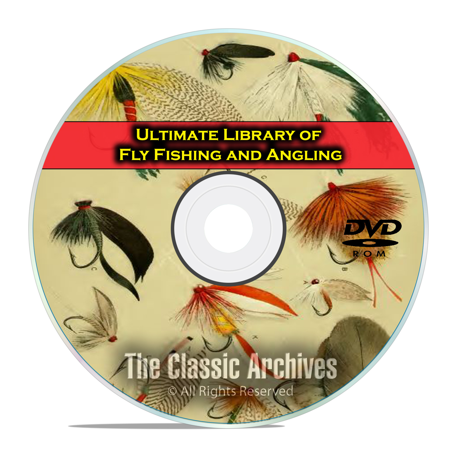 300 Books, Fly Fishing and Angling Library, Dry, Wet, Rod Making, PDF DVD