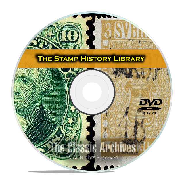224 Books on Postage Stamp Collecting​, Philately Printable Books Album DVD - Click Image to Close