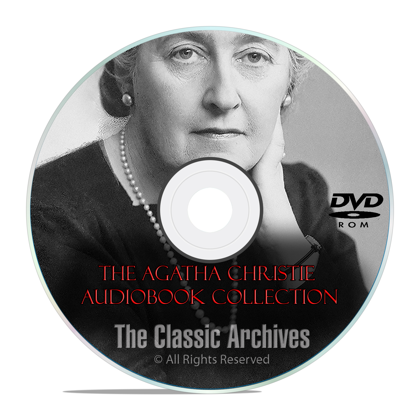 58 Agatha Christie Mystery Books, Murder Suspense, Thriller, Poirot OTR DVD