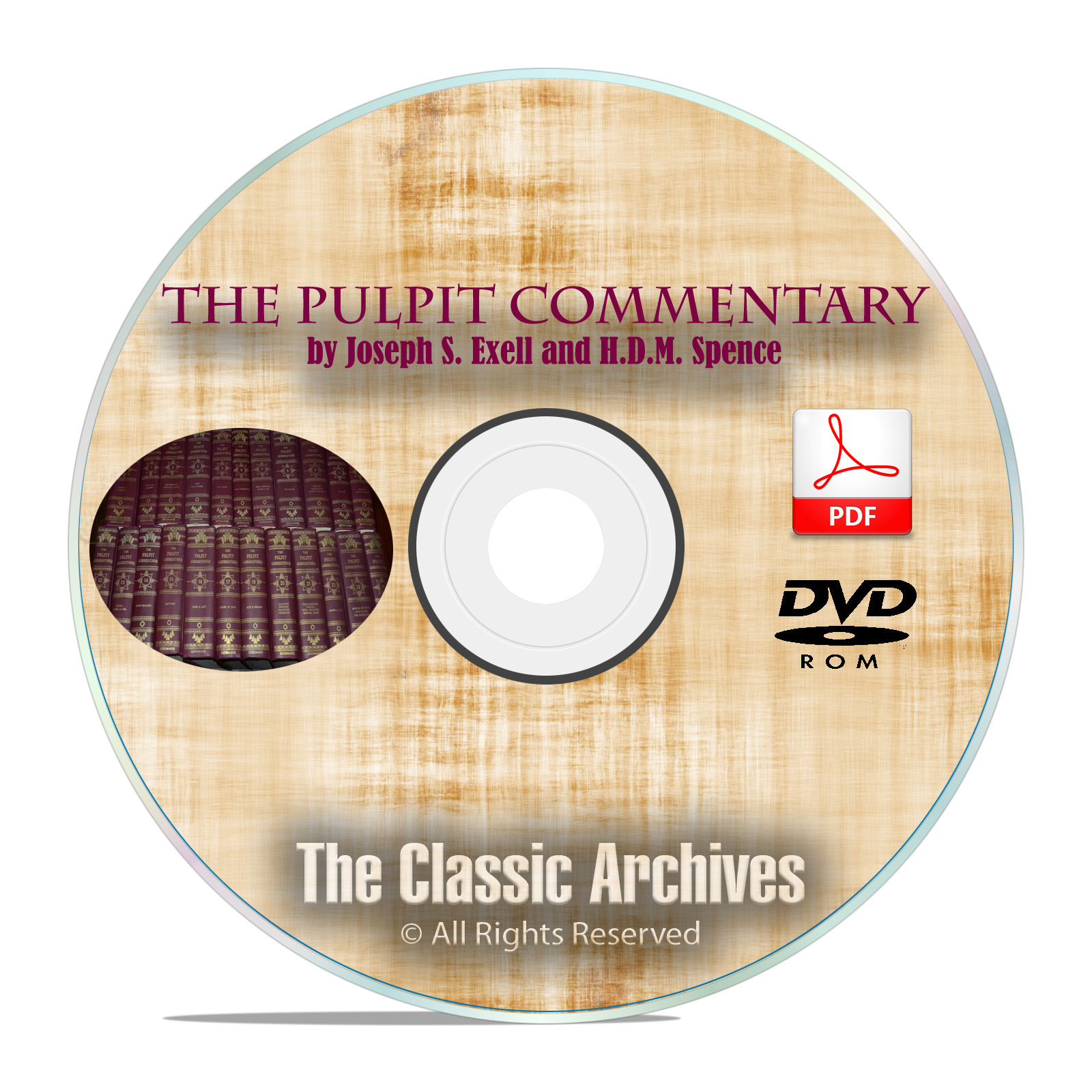 The Pulpit Commentary, Complete Full 23 Volume Set Digitized on DVD-ROM - Click Image to Close