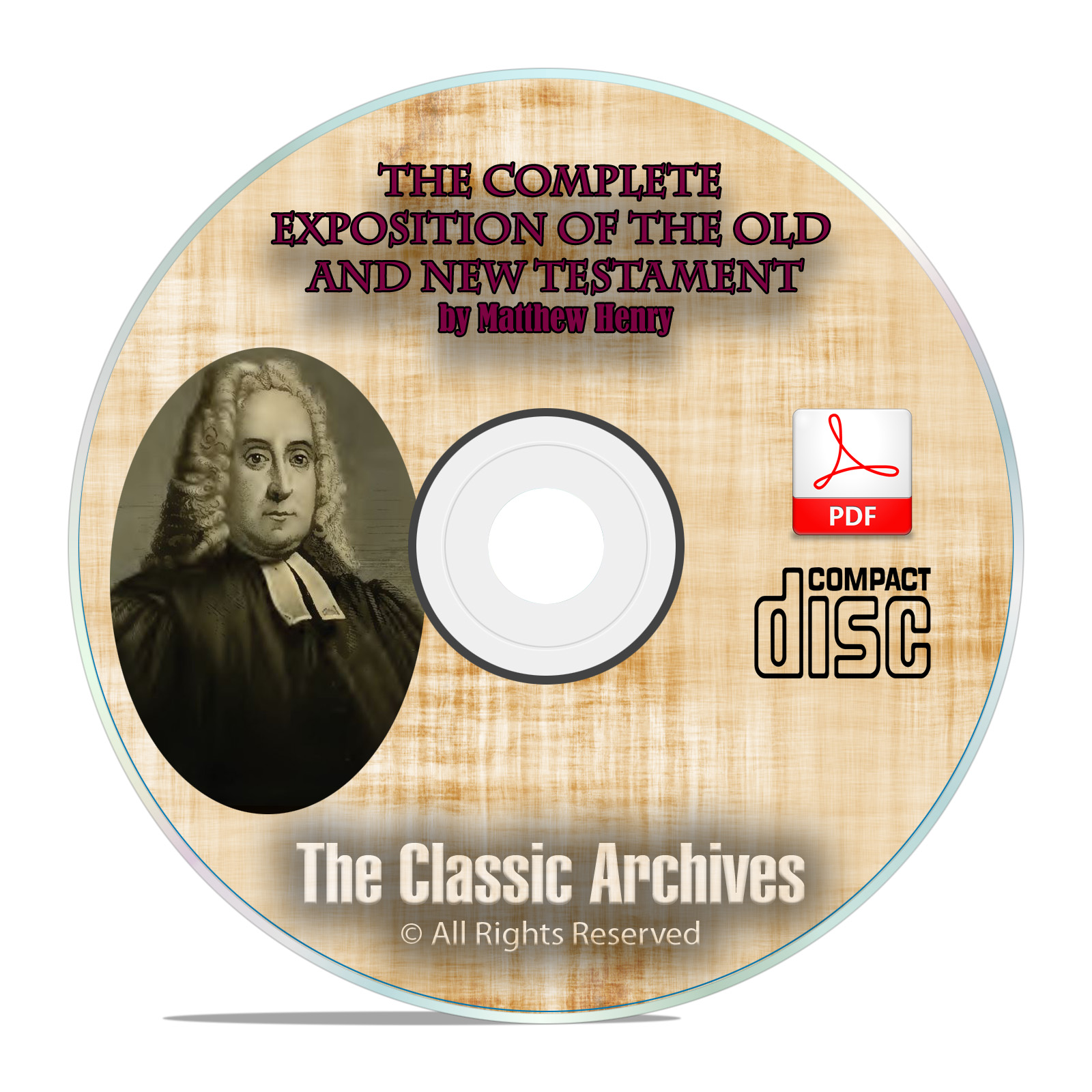 Matthew Henry's Exposition on The Old and New Testament, Bible Study CD-ROM - Click Image to Close