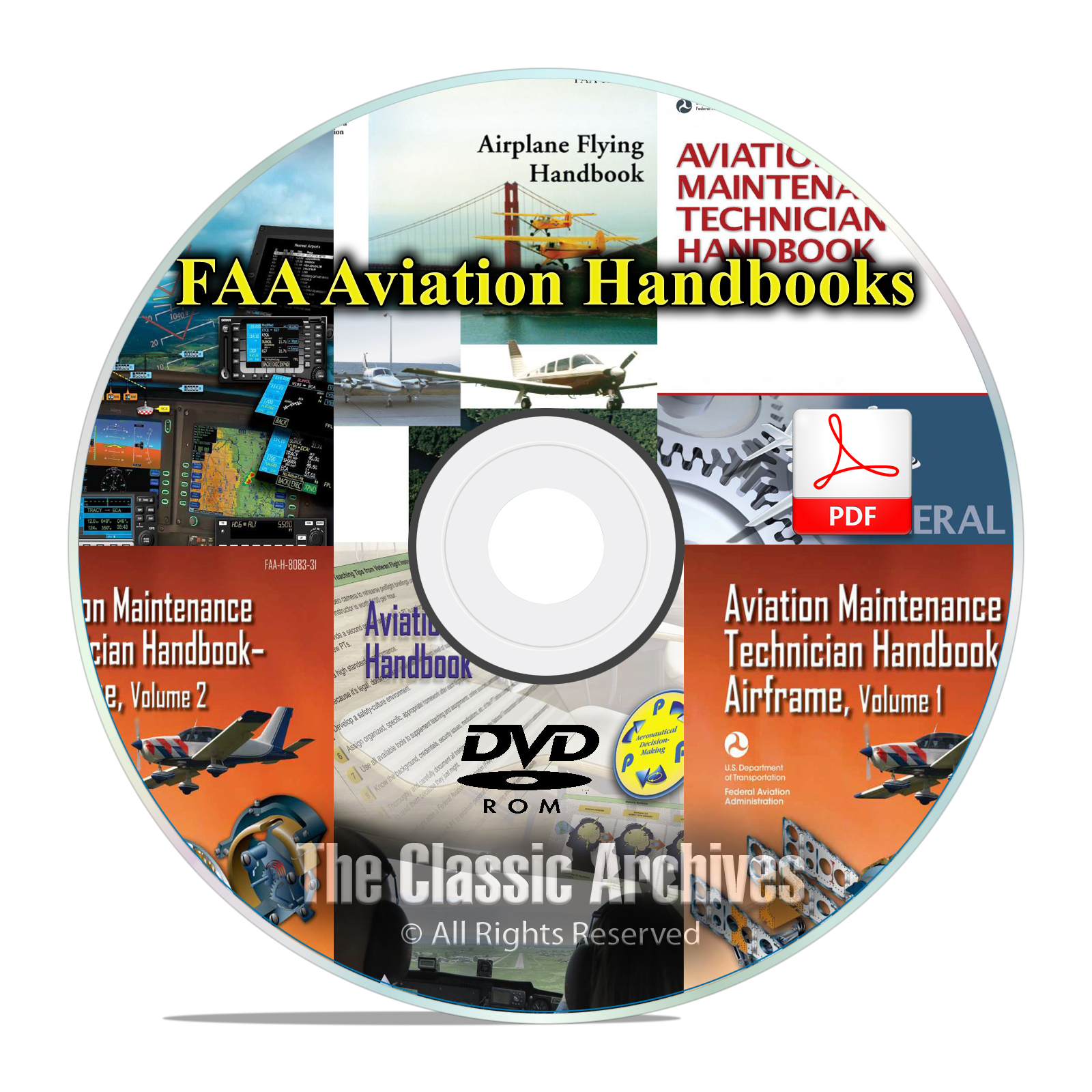 FAA Pilot's Handbooks, Aviation Maintenance Technician Mechanic Books