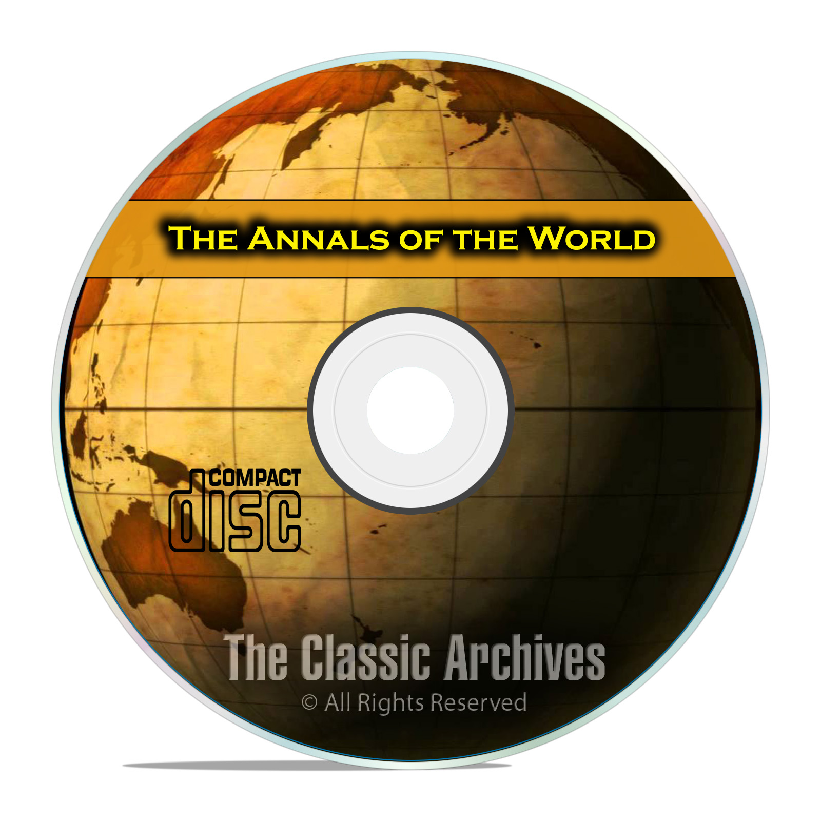 Annals of the World, by James Ussher, Ancient World History, Bible CD