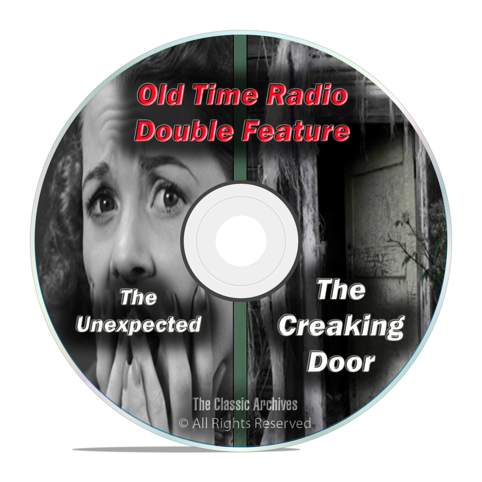 THE CREAKING DOOR & THE UNEXPECTED, 303 shows, FULL SET, Old Time Radio DVD - Click Image to Close
