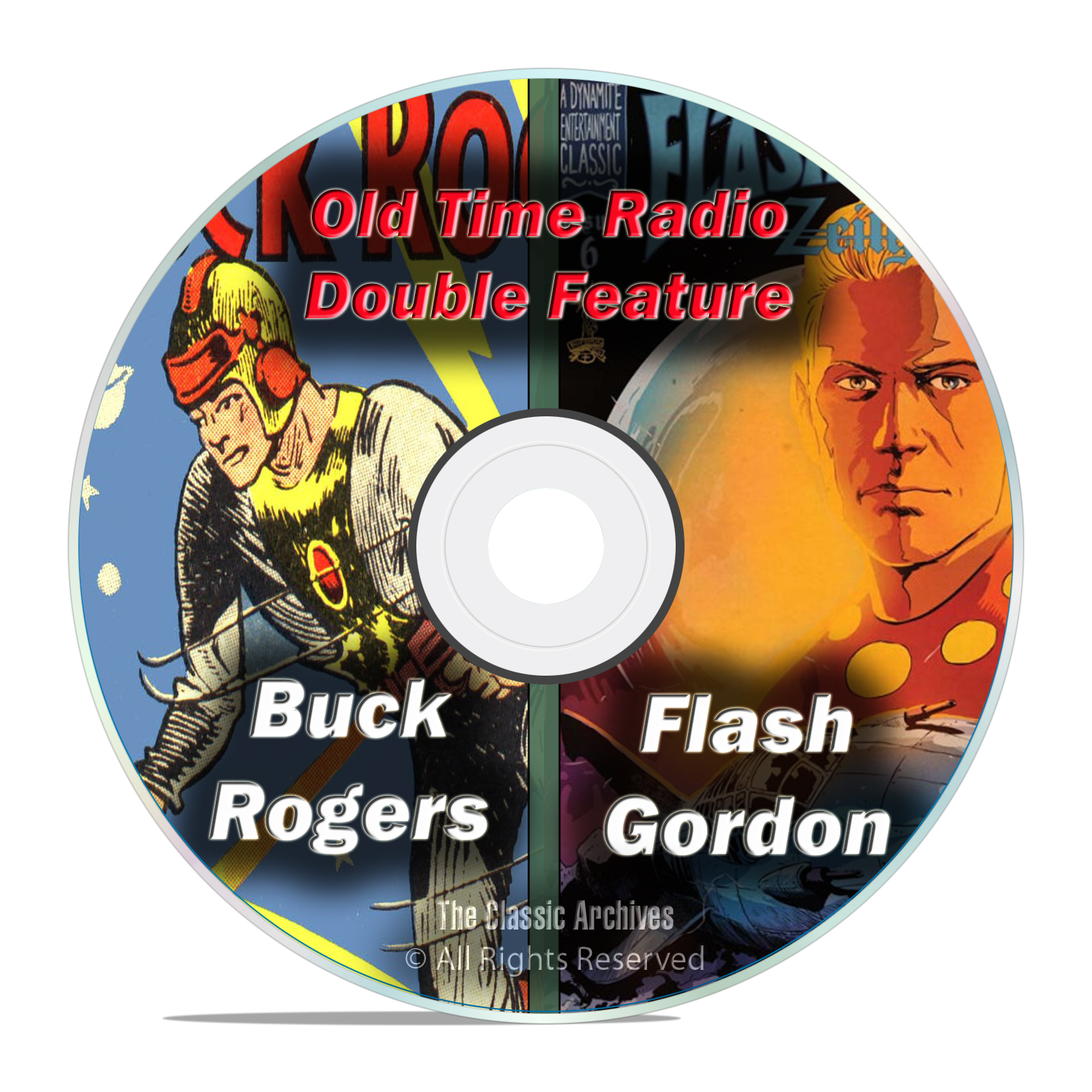 Buck Rogers, Flash Gordon, The Avenger, 215 Old Time Radio Shows MP3 DVD