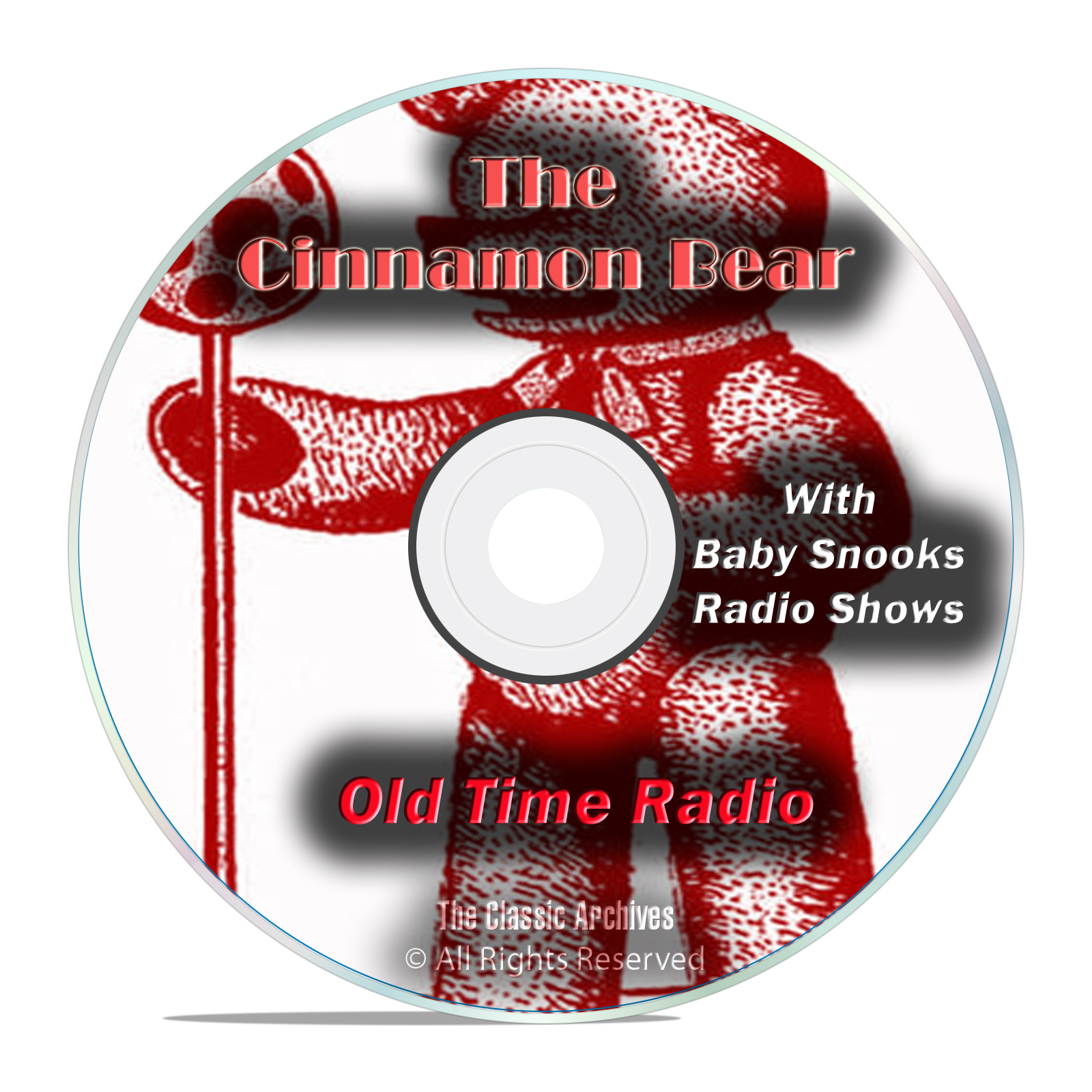 The Cinnamon Bear, 1,151 Old Time Radio Fiction Shows, OTR mp3 DVD