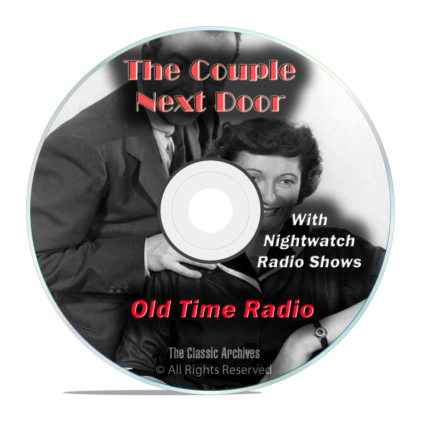 The Couple Next Door, 1,022 Classic Old Time Radio Drama Shows, OTR mp3 DVD