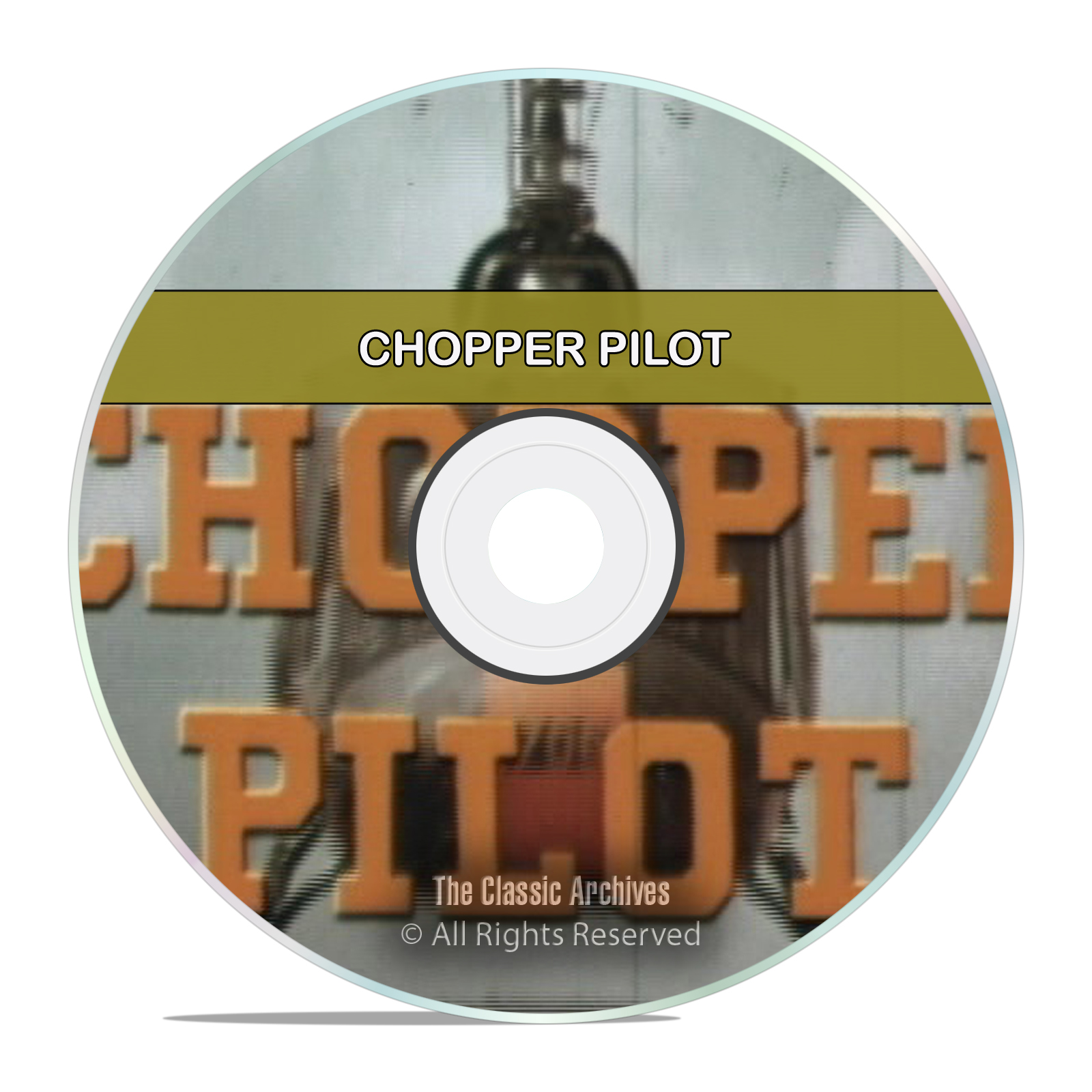 CHOPPER PILOT, Vietnam War Era Helicopter Training Video US Army DVD