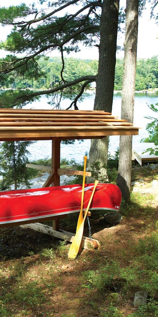 free canoe rack wood plans
