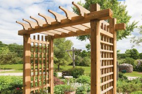 Build a Garden Gateway Pergola - Click Image to Close