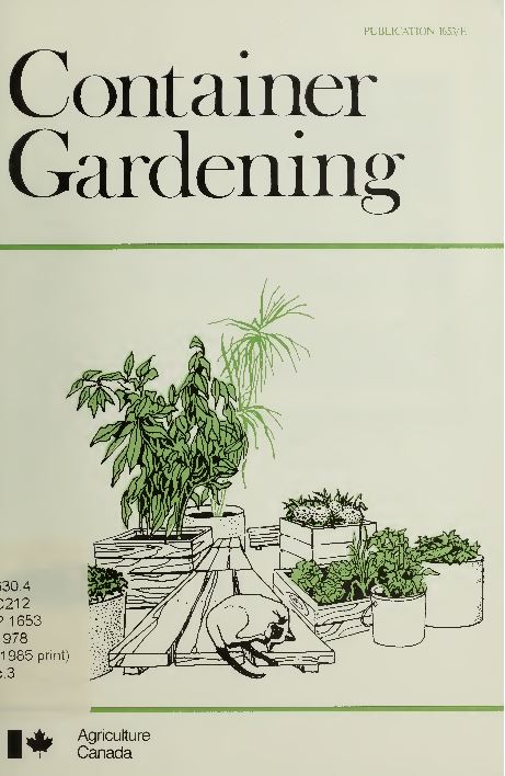 Vintage Gardening Books Library