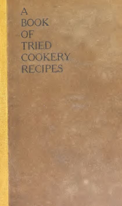 Vintage Cookbooks Library