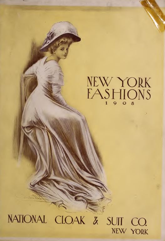 Vintage History of Fashion Books Library