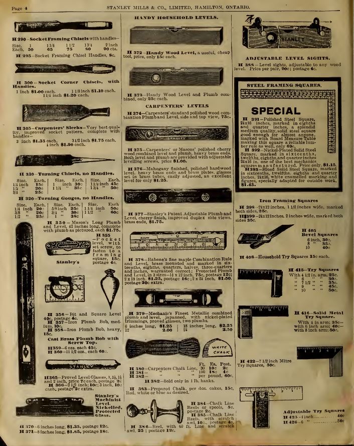 Antique Tool Catalog