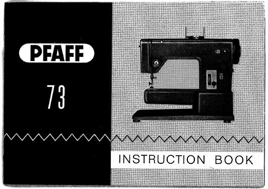 PFAFF Sewing Machine Library