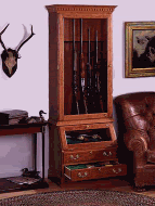 Wood Gun Cabinet Plans