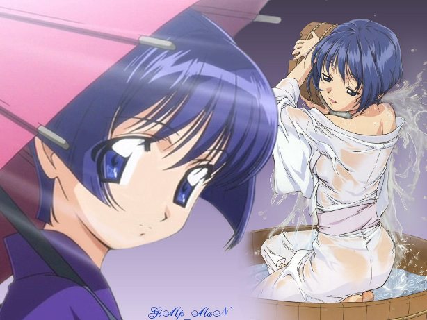 Sexy Manga Girl's Butt Pic Collection