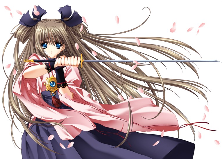Sexy Manga Girl with Sword Pics
