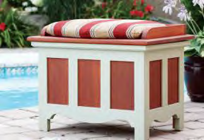 Outdoor Storage Bench Plans - Click Image to Close