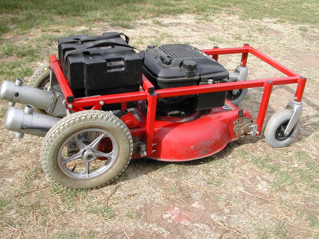Easy Plans For Build your own radio control lawn mower