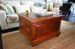 A Coffee Table Storage Bench - Click Image to Close