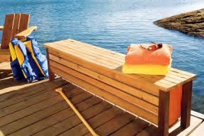 Stylish Dock Storage for Water Toys