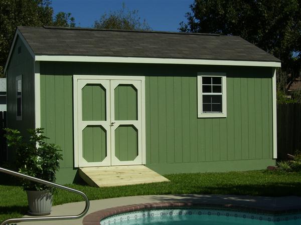 SAMPLE Shed Plans 08, 12x20 Gable Shed, Large Size Shed, DOWNLOAD