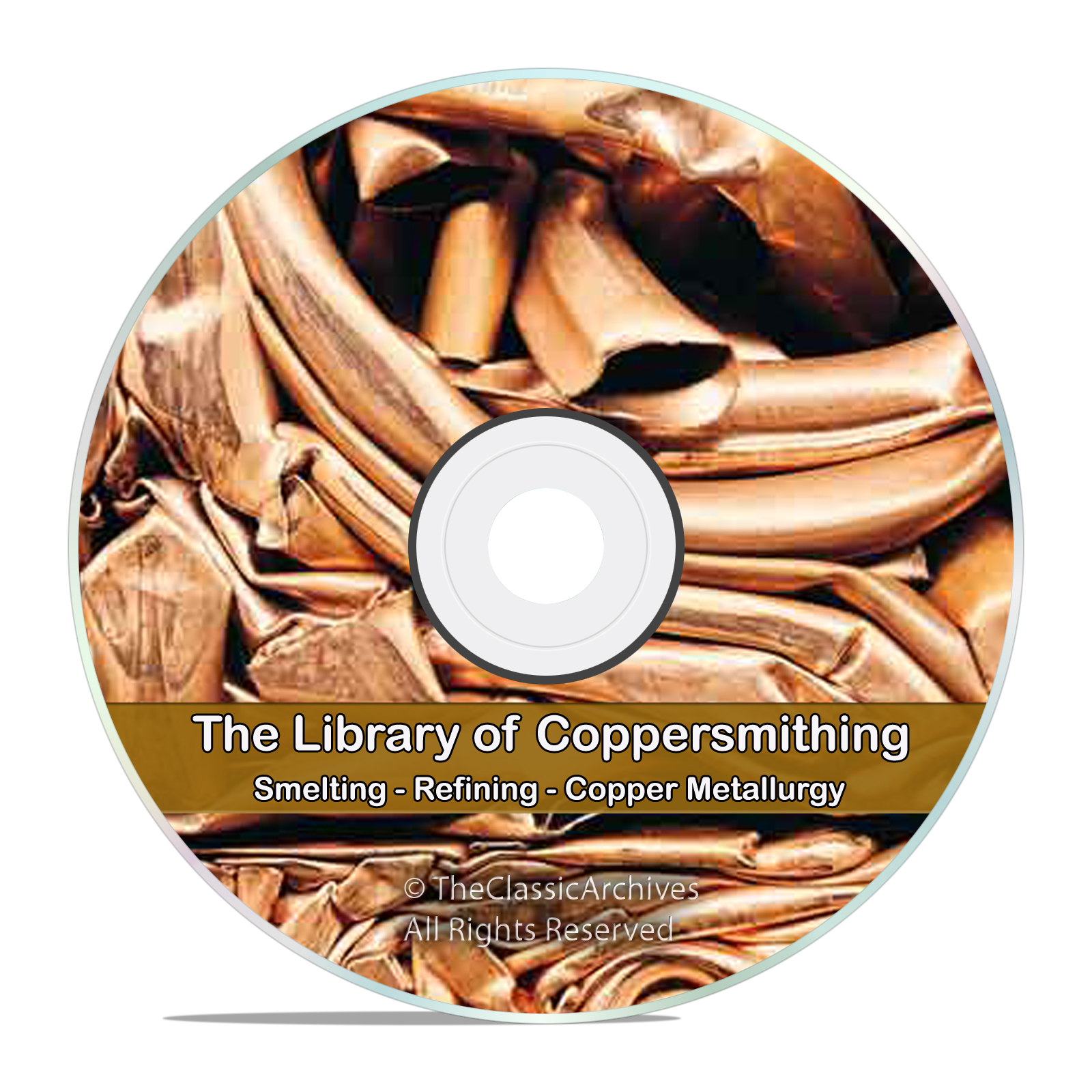 Copper Smelting Refining Mining Coppersmithing Metallurgy Reference Book CD
