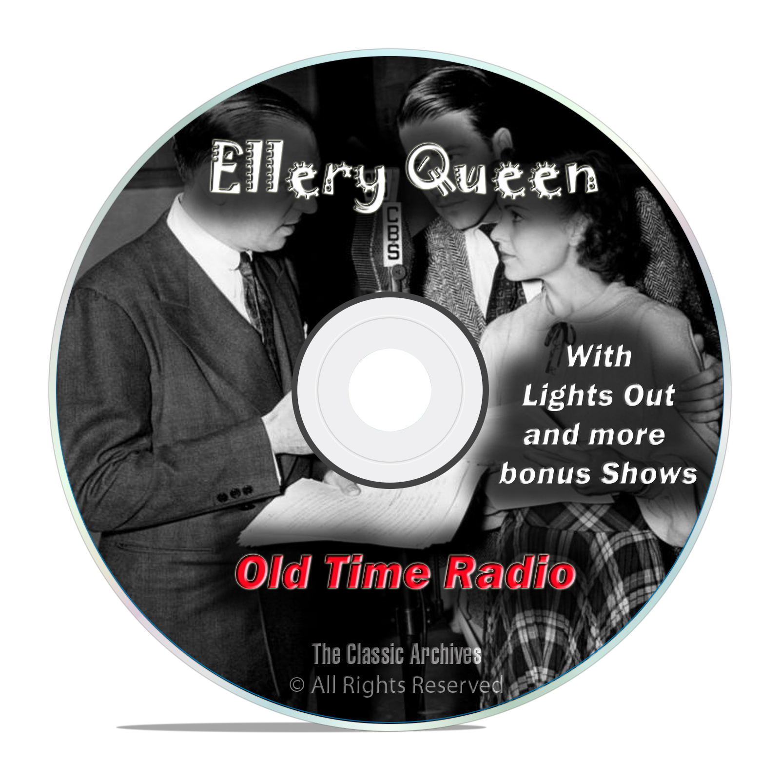 Ellery Queen Minute Mysteries, 231 Episodes Old Time Radio Drama OTR DVD