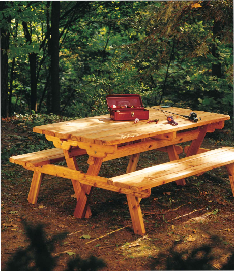 Free Picnic Table and Bench Design Plans