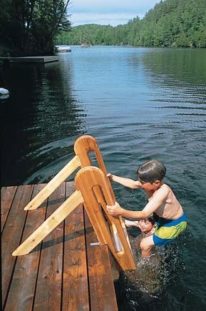 Free Wood Swimming Ladder Plans