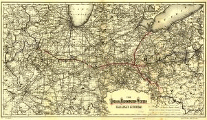 Railroad Maps Collection, Lines G-M on CD-ROM